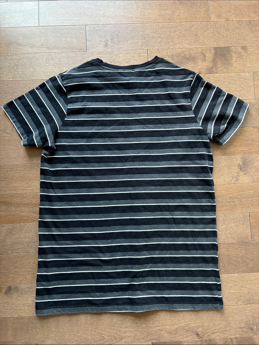 Vikta Black & White Striped Short Sleeve Tee - Picture 3 of 3